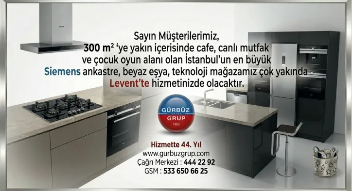 Gürbüz Grup Levent’te Yeni Nesil Siemens Mağazasıyla Dikkat Çekiyor